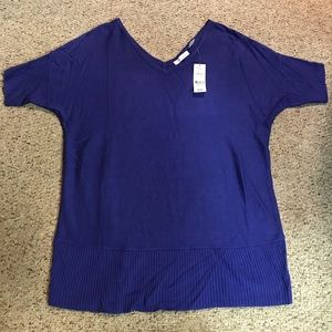 NWT Short Sleeve Sweater
